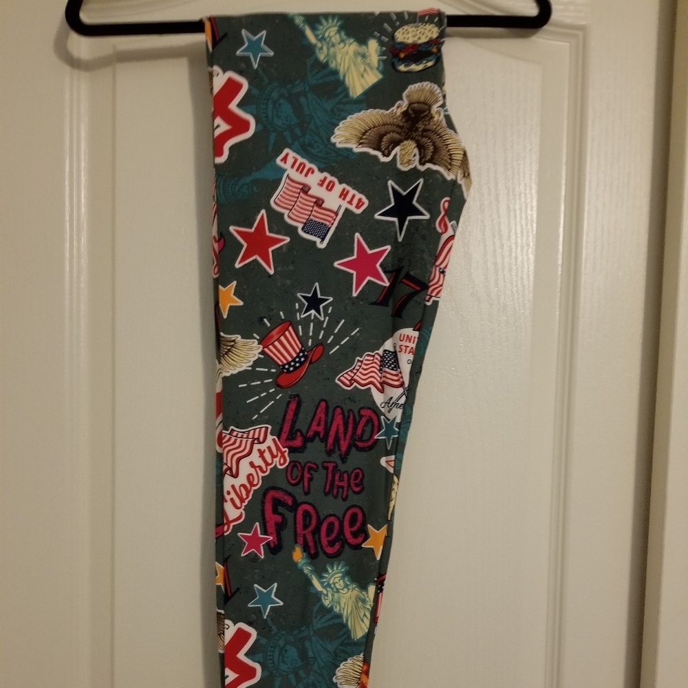 4th of july leggings